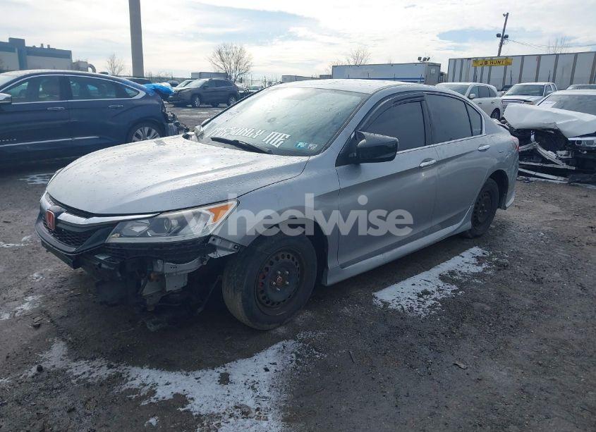 Photo 2 of 2017 Honda Accord LX (VIN 1HGCR2F32HA003098)