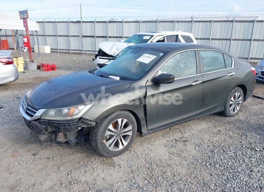 Photo 2 of 2013 Honda Accord LX (VIN 1HGCR2F33DA008191)