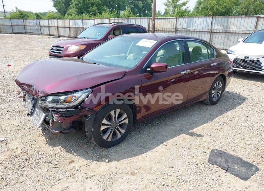 Photo 2 of 2013 Honda Accord LX (VIN 1HGCR2F33DA122823)
