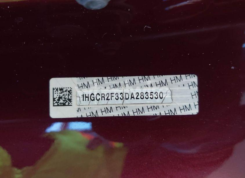 Photo 9 of 2013 Honda Accord LX (VIN 1HGCR2F33DA283530)