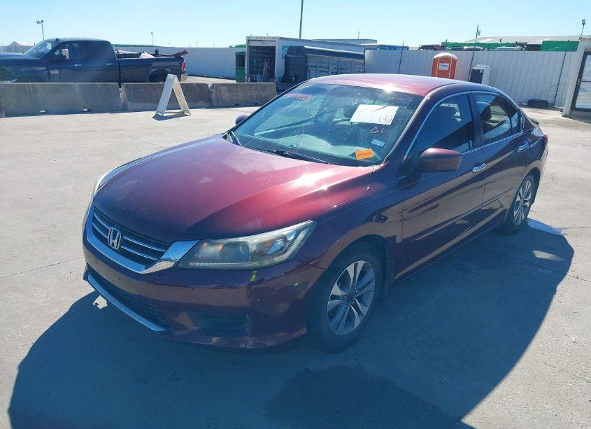 Photo 2 of 2014 Honda Accord LX (VIN 1HGCR2F33EA053634)