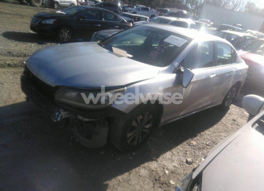 Photo 2 of 2014 Honda Accord LX (VIN 1HGCR2F33EA184529)