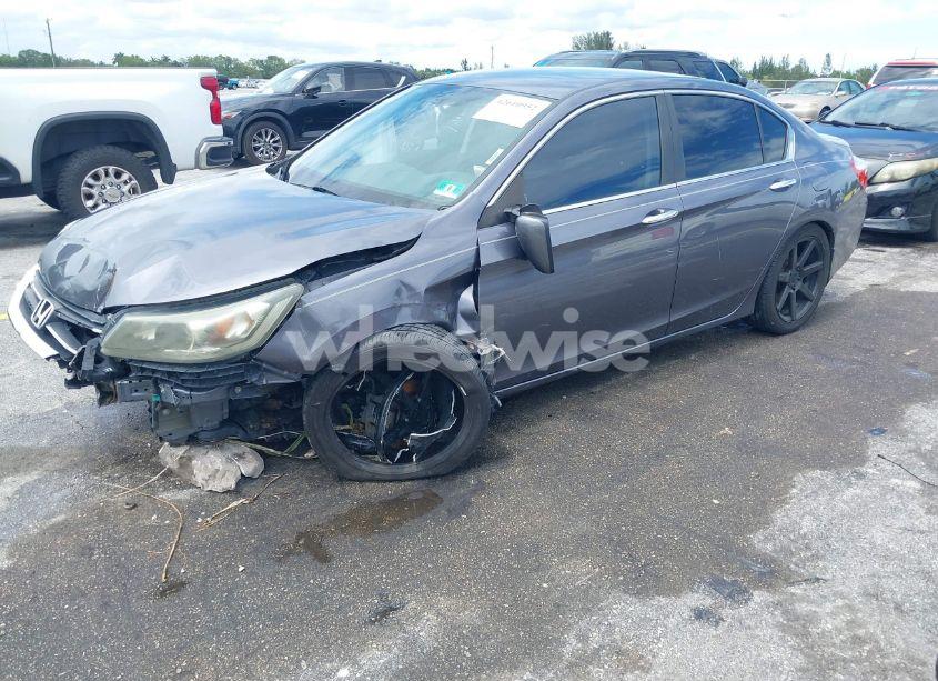 Photo 2 of 2014 Honda Accord LX (VIN 1HGCR2F33EA206741)