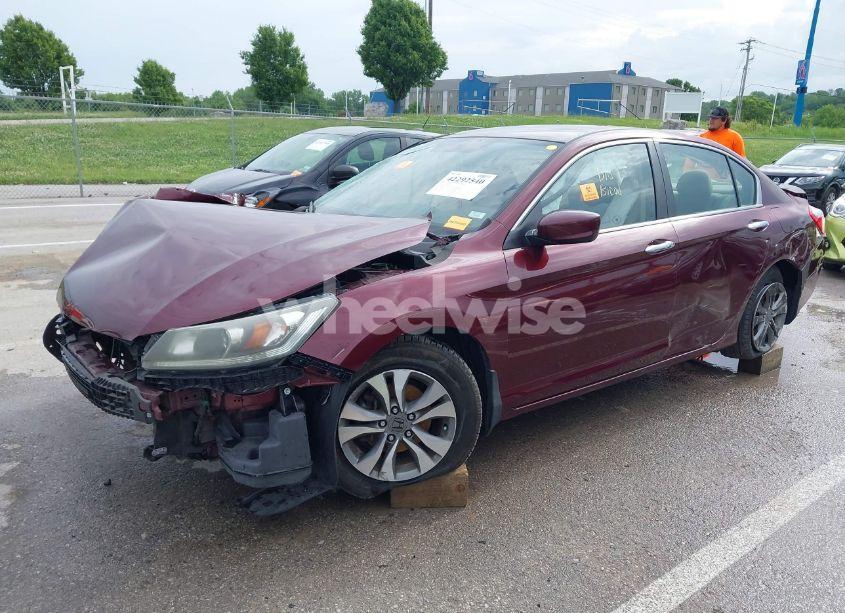 Photo 2 of 2014 Honda Accord LX (VIN 1HGCR2F33EA301719)