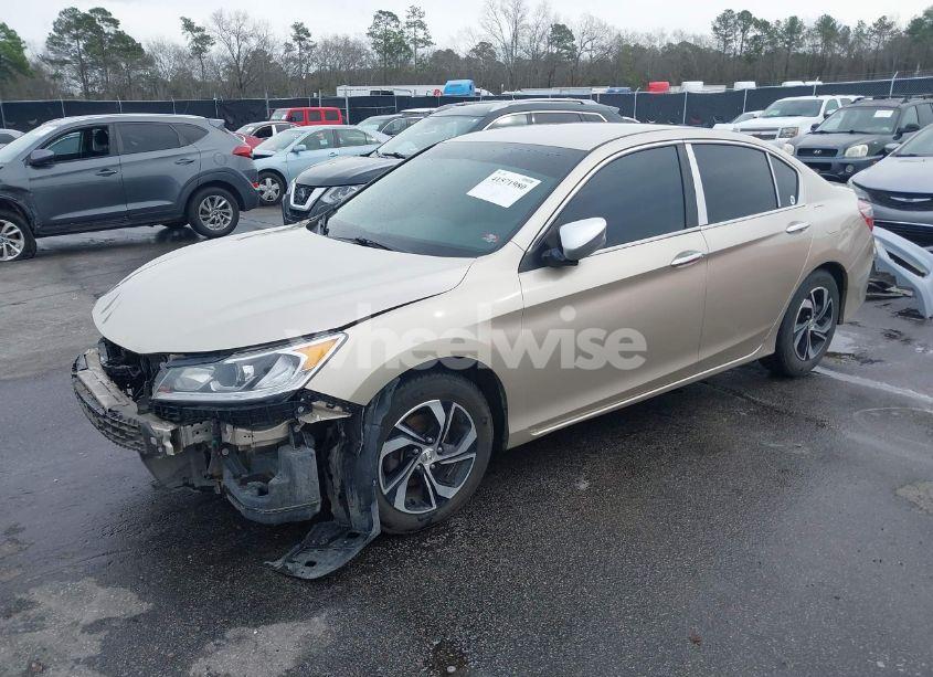 Photo 2 of 2016 Honda Accord LX (VIN 1HGCR2F33GA061719)
