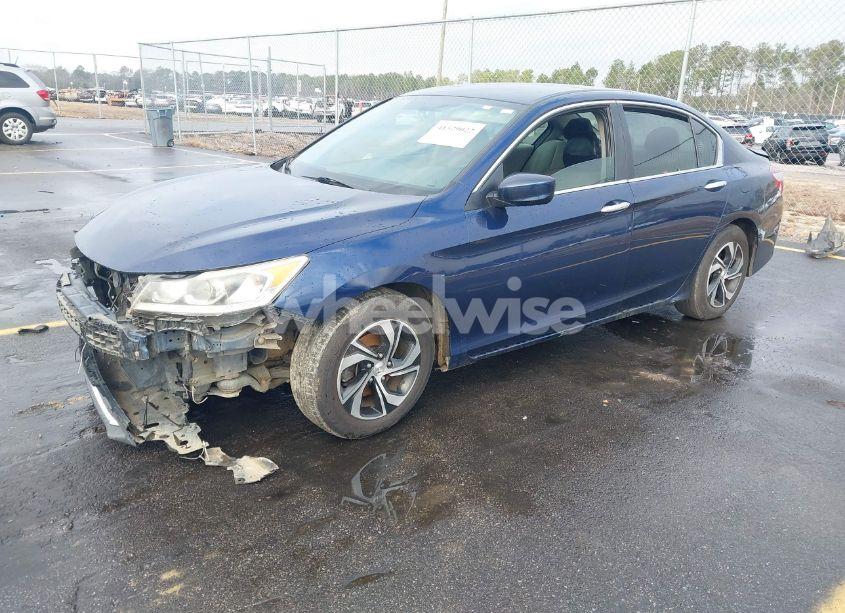 Photo 2 of 2016 Honda Accord LX (VIN 1HGCR2F33GA064734)