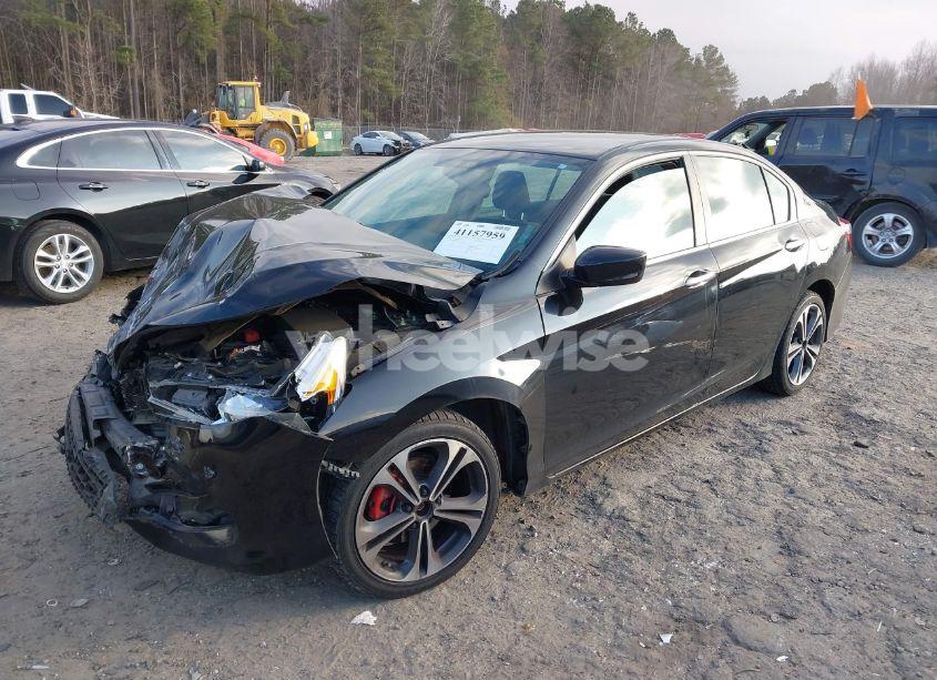 Photo 2 of 2016 Honda Accord LX (VIN 1HGCR2F33GA123314)