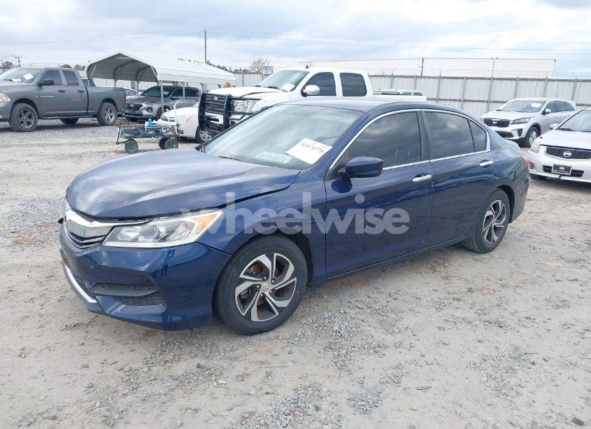 Photo 2 of 2017 Honda Accord LX (VIN 1HGCR2F33HA007998)