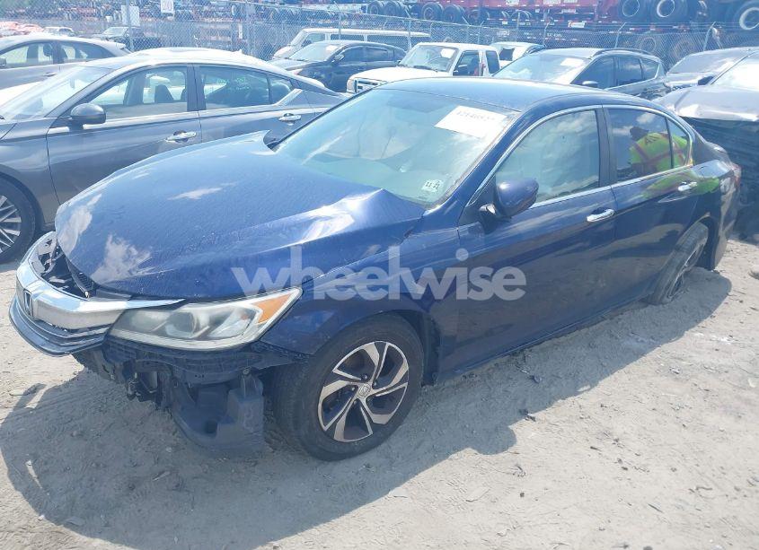 Photo 2 of 2017 Honda Accord LX (VIN 1HGCR2F33HA066663)