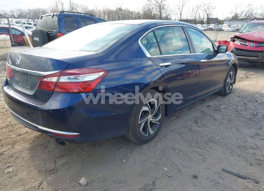 Photo 4 of 2017 Honda Accord LX (VIN 1HGCR2F33HA156993)