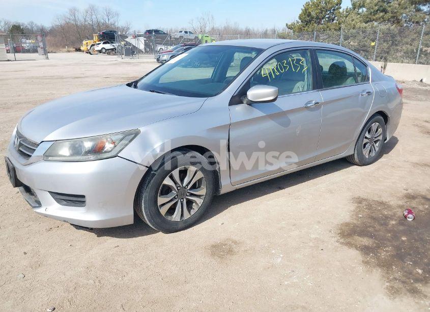 Photo 2 of 2013 Honda Accord LX (VIN 1HGCR2F34DA129666)