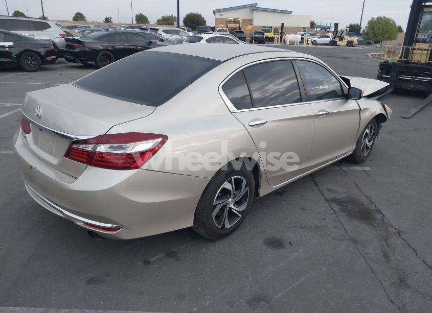 Photo 4 of 2016 Honda Accord LX (VIN 1HGCR2F34GA130448)