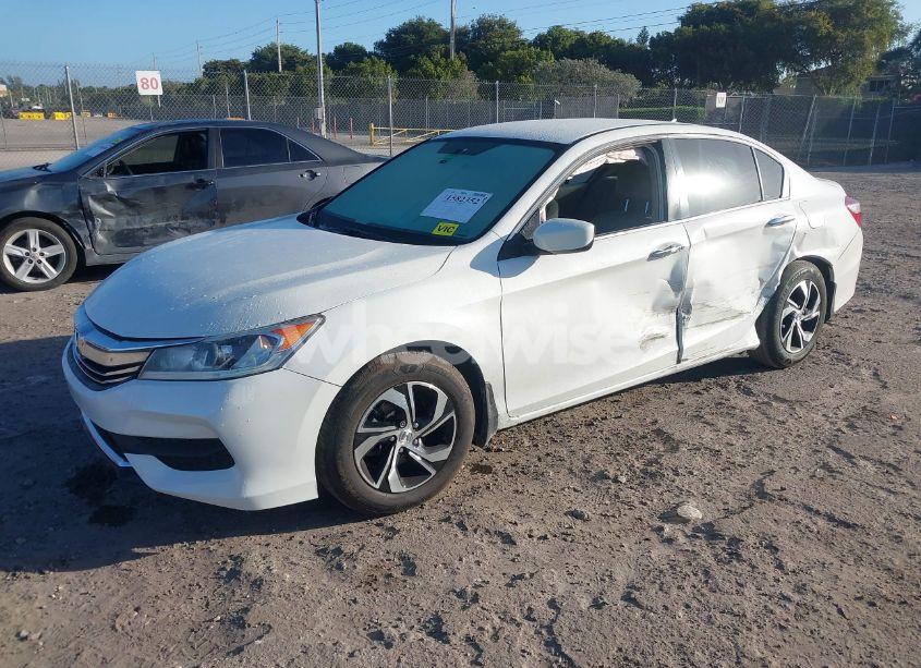 Photo 2 of 2017 Honda Accord LX (VIN 1HGCR2F34HA011736)