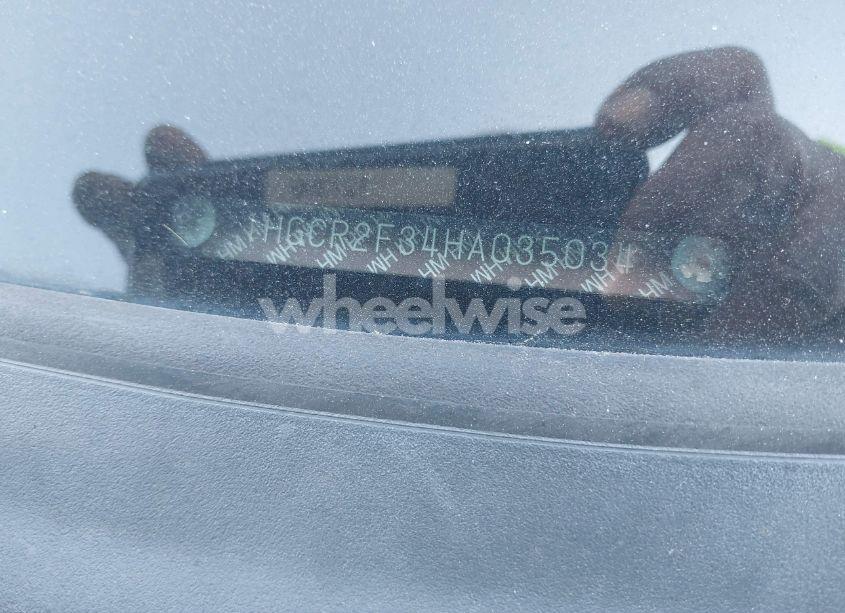 Photo 9 of 2017 Honda Accord LX (VIN 1HGCR2F34HA035034)