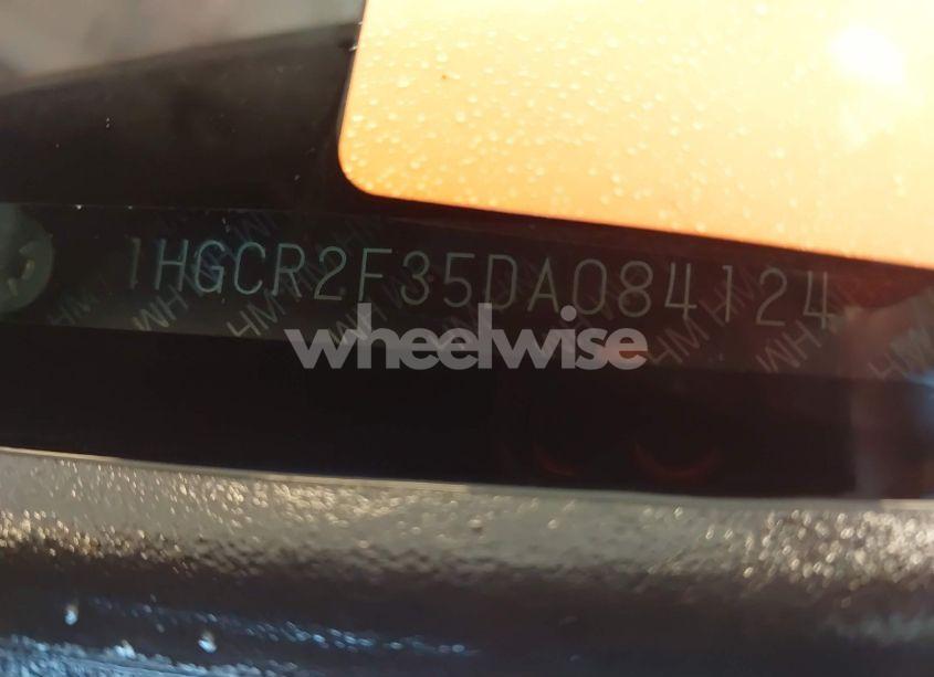 Photo 9 of 2013 Honda Accord LX (VIN 1HGCR2F35DA084124)