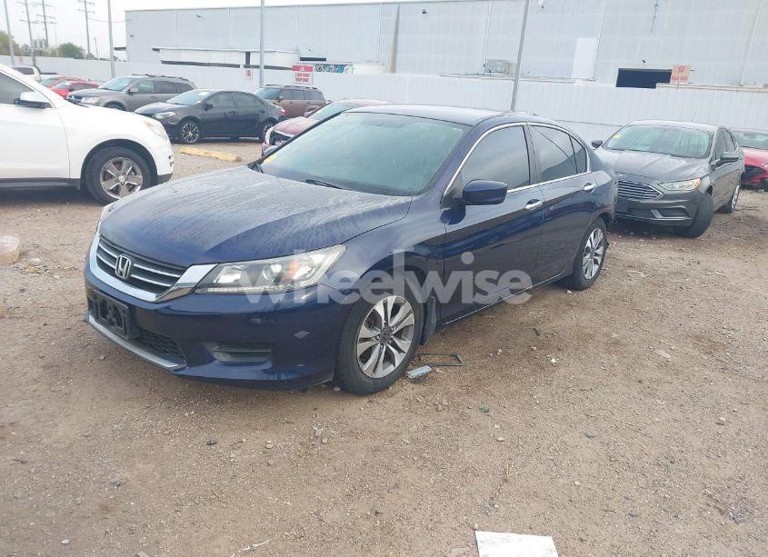 Photo 2 of 2013 Honda Accord LX (VIN 1HGCR2F35DA173644)