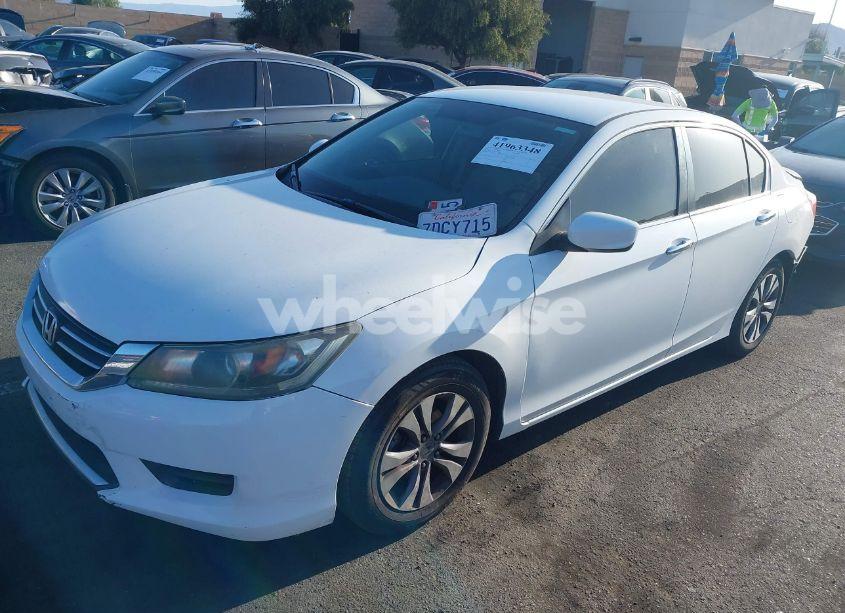 Photo 2 of 2014 Honda Accord LX (VIN 1HGCR2F35EA106494)