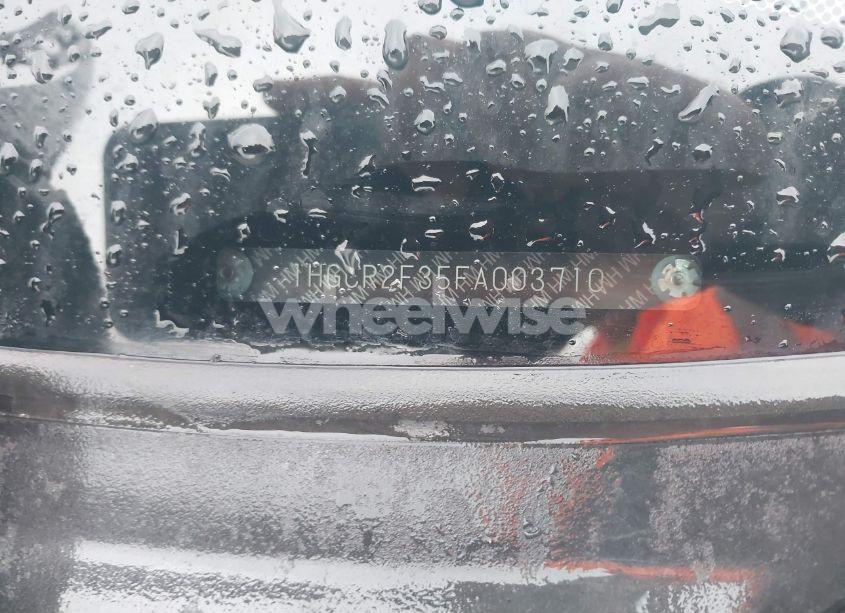 Photo 9 of 2015 Honda Accord LX (VIN 1HGCR2F35FA003710)