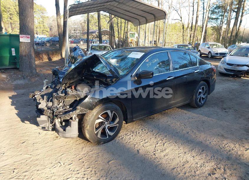 Photo 2 of 2016 Honda Accord LX (VIN 1HGCR2F35GA099601)
