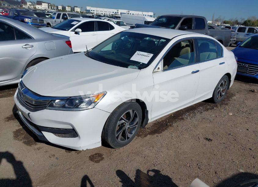 Photo 2 of 2016 Honda Accord LX (VIN 1HGCR2F35GA103291)