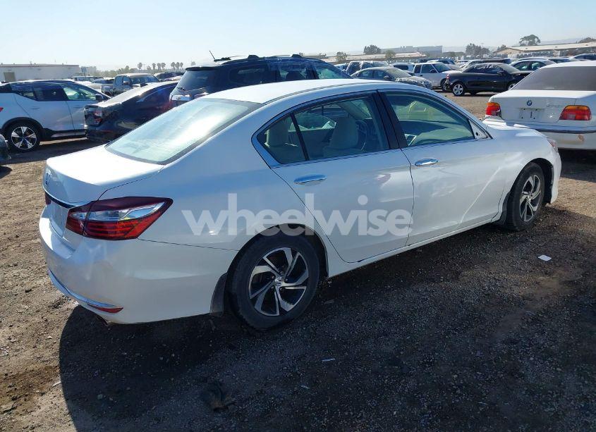 Photo 4 of 2016 Honda Accord LX (VIN 1HGCR2F35GA103291)