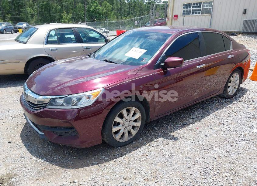 Photo 2 of 2016 Honda Accord LX (VIN 1HGCR2F35GA141359)