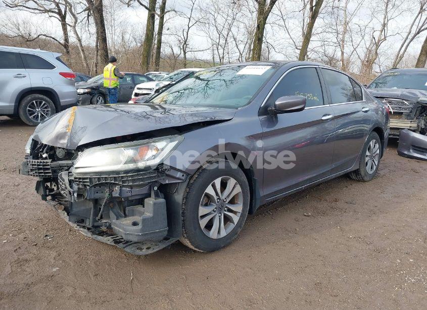 Photo 2 of 2014 Honda Accord LX (VIN 1HGCR2F36EA102096)
