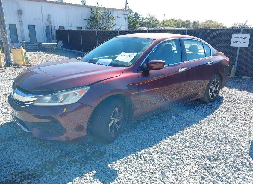 Photo 2 of 2016 Honda Accord LX (VIN 1HGCR2F36GA098957)