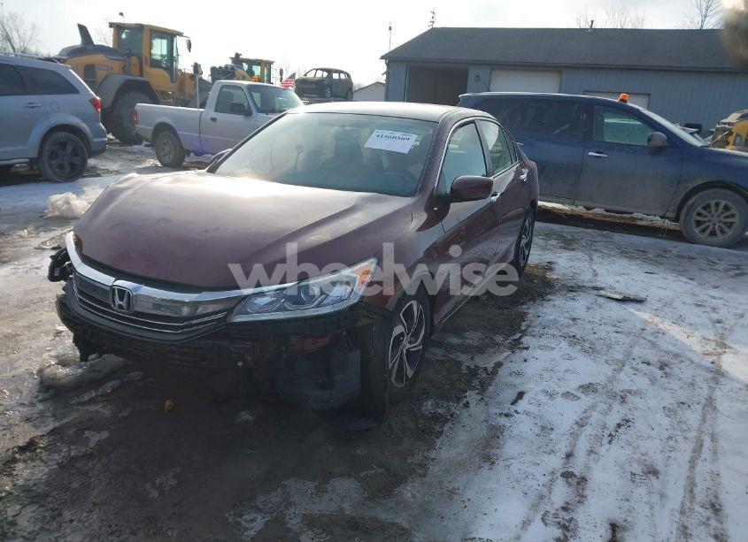 Photo 2 of 2016 Honda Accord LX (VIN 1HGCR2F36GA196550)