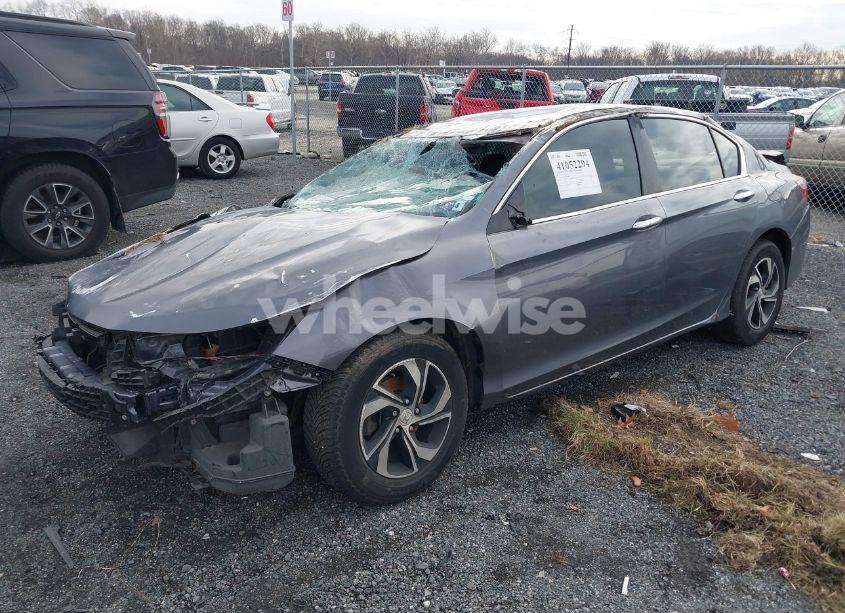 Photo 2 of 2017 Honda Accord LX (VIN 1HGCR2F36HA001080)