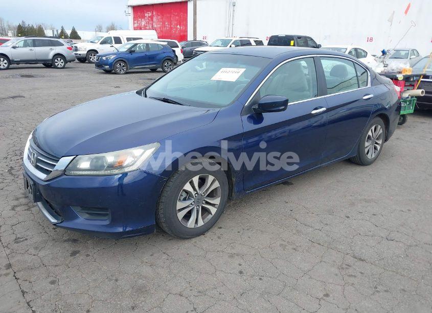 Photo 2 of 2013 Honda Accord LX (VIN 1HGCR2F37DA011949)
