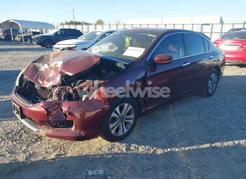 Photo 2 of 2014 Honda Accord LX (VIN 1HGCR2F37EA107985)
