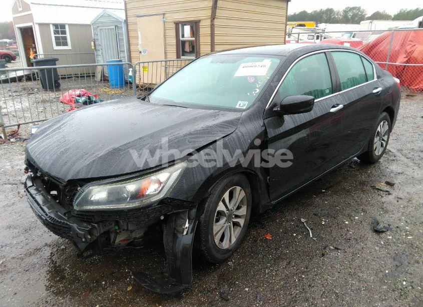 Photo 2 of 2014 Honda Accord LX (VIN 1HGCR2F37EA200361)