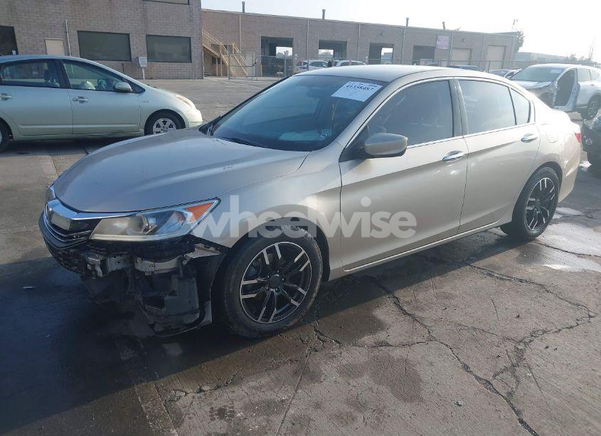 Photo 2 of 2016 Honda Accord LX (VIN 1HGCR2F37GA067250)