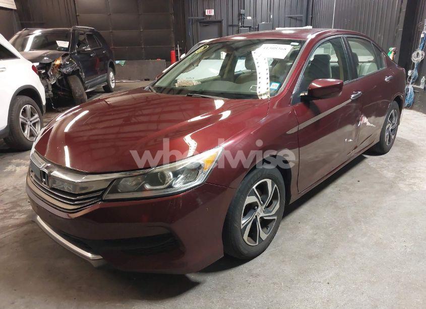 Photo 2 of 2016 Honda Accord LX (VIN 1HGCR2F37GA155280)