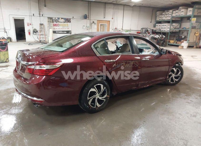 Photo 4 of 2016 Honda Accord LX (VIN 1HGCR2F37GA216059)