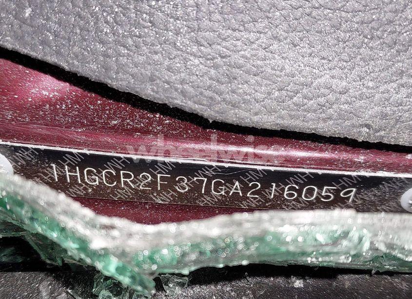 Photo 9 of 2016 Honda Accord LX (VIN 1HGCR2F37GA216059)