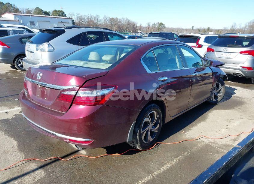 Photo 4 of 2016 Honda Accord LX (VIN 1HGCR2F37GA238997)