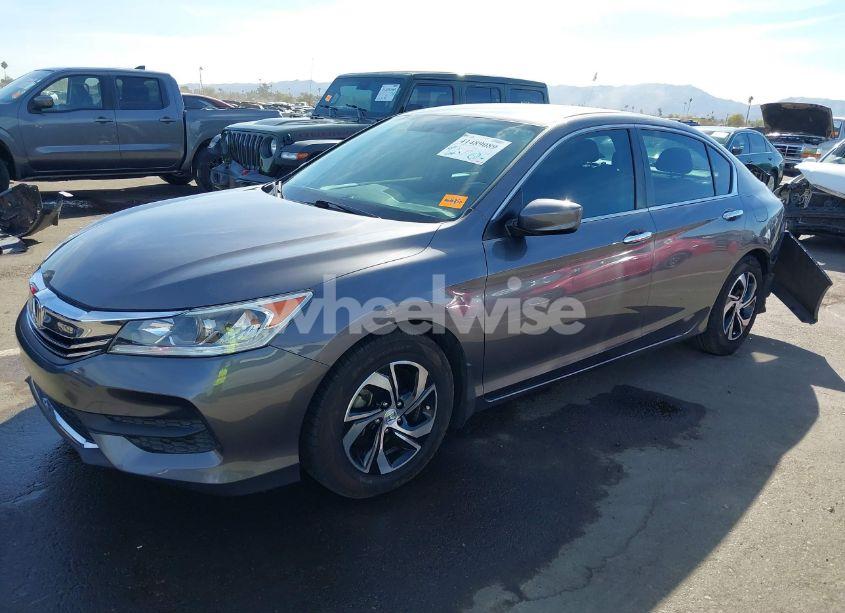 Photo 2 of 2017 Honda Accord LX (VIN 1HGCR2F37HA295623)