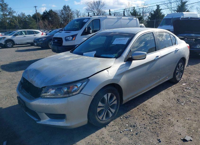 Photo 2 of 2013 Honda Accord LX (VIN 1HGCR2F38DA069925)