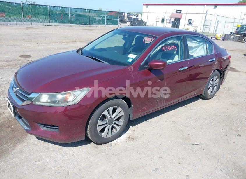 Photo 2 of 2013 Honda Accord LX (VIN 1HGCR2F38DA096297)
