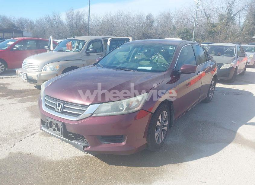 Photo 2 of 2013 Honda Accord LX (VIN 1HGCR2F38DA120114)