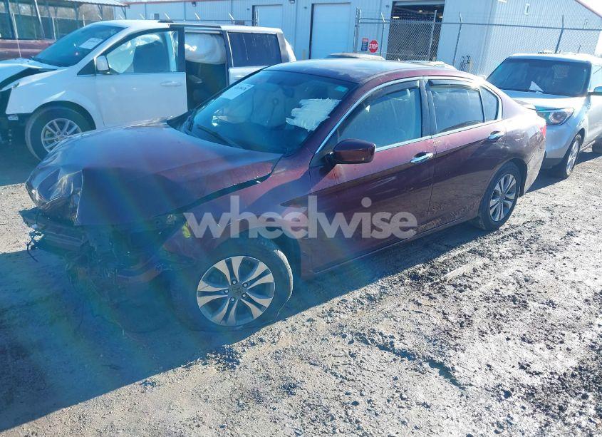 Photo 2 of 2013 Honda Accord LX (VIN 1HGCR2F38DA241208)