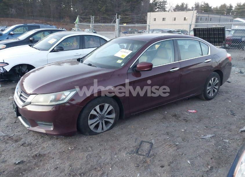 Photo 2 of 2014 Honda Accord LX (VIN 1HGCR2F38EA272797)