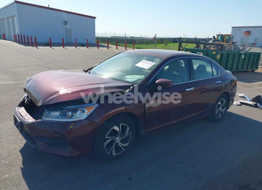 Photo 2 of 2016 Honda Accord LX (VIN 1HGCR2F38GA025704)