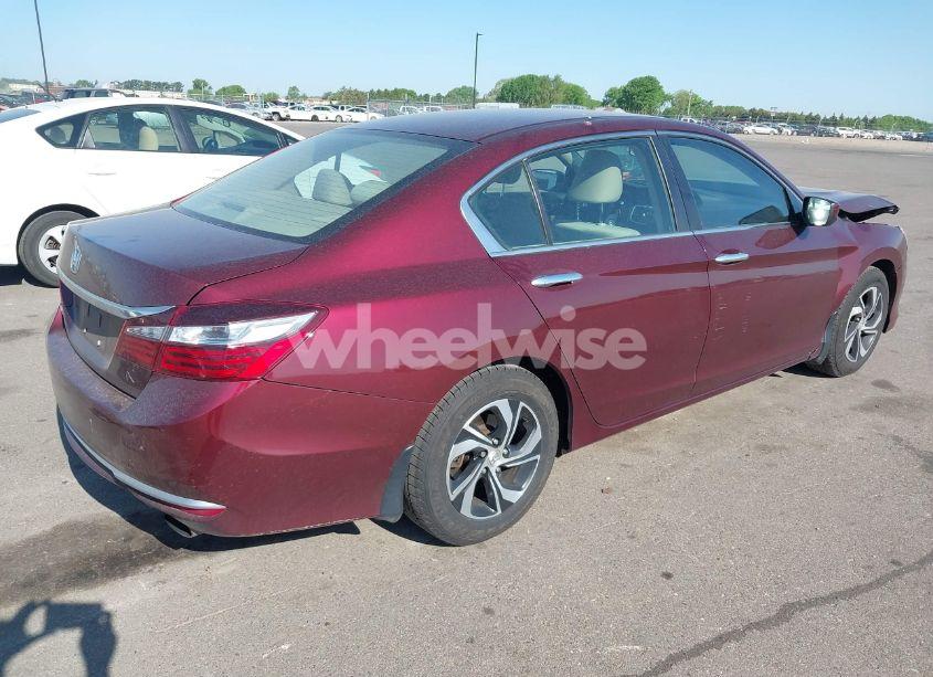 Photo 4 of 2016 Honda Accord LX (VIN 1HGCR2F38GA025704)
