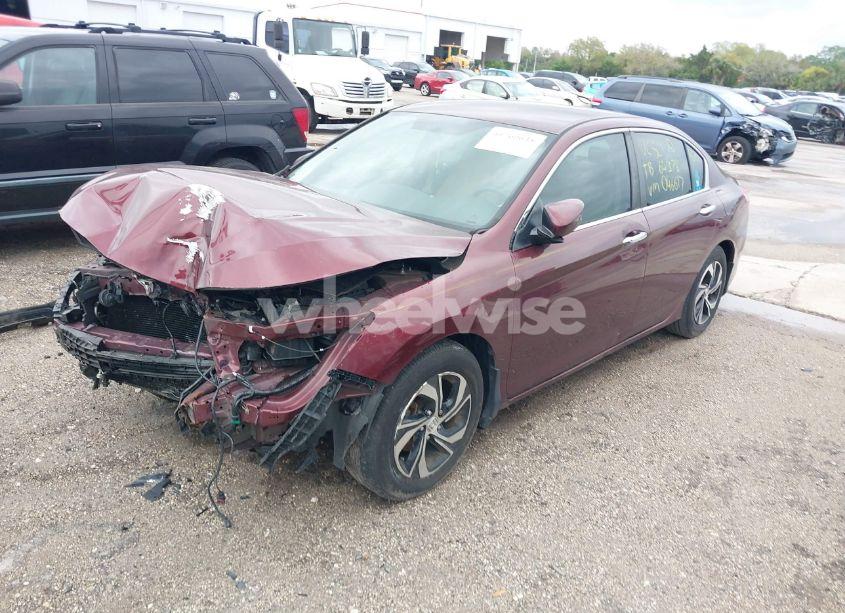 Photo 2 of 2016 Honda Accord LX (VIN 1HGCR2F38GA046617)