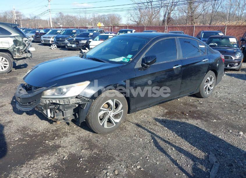 Photo 2 of 2016 Honda Accord LX (VIN 1HGCR2F38GA054930)