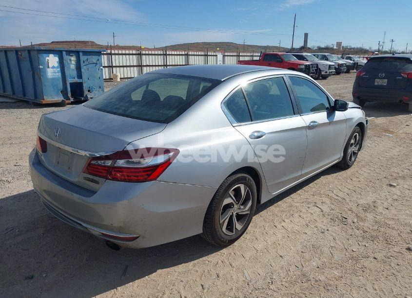 Photo 4 of 2016 Honda Accord LX (VIN 1HGCR2F38GA168233)