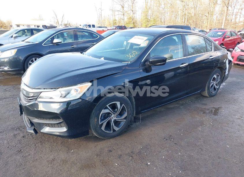 Photo 2 of 2017 Honda Accord LX (VIN 1HGCR2F38HA011187)